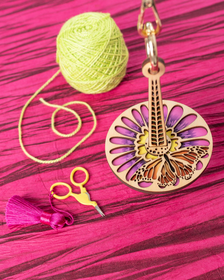 Lemonwood Wrist Yarn Holder