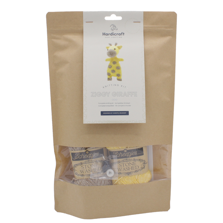 DIY Knitting Kit - Ziggy Giraffe