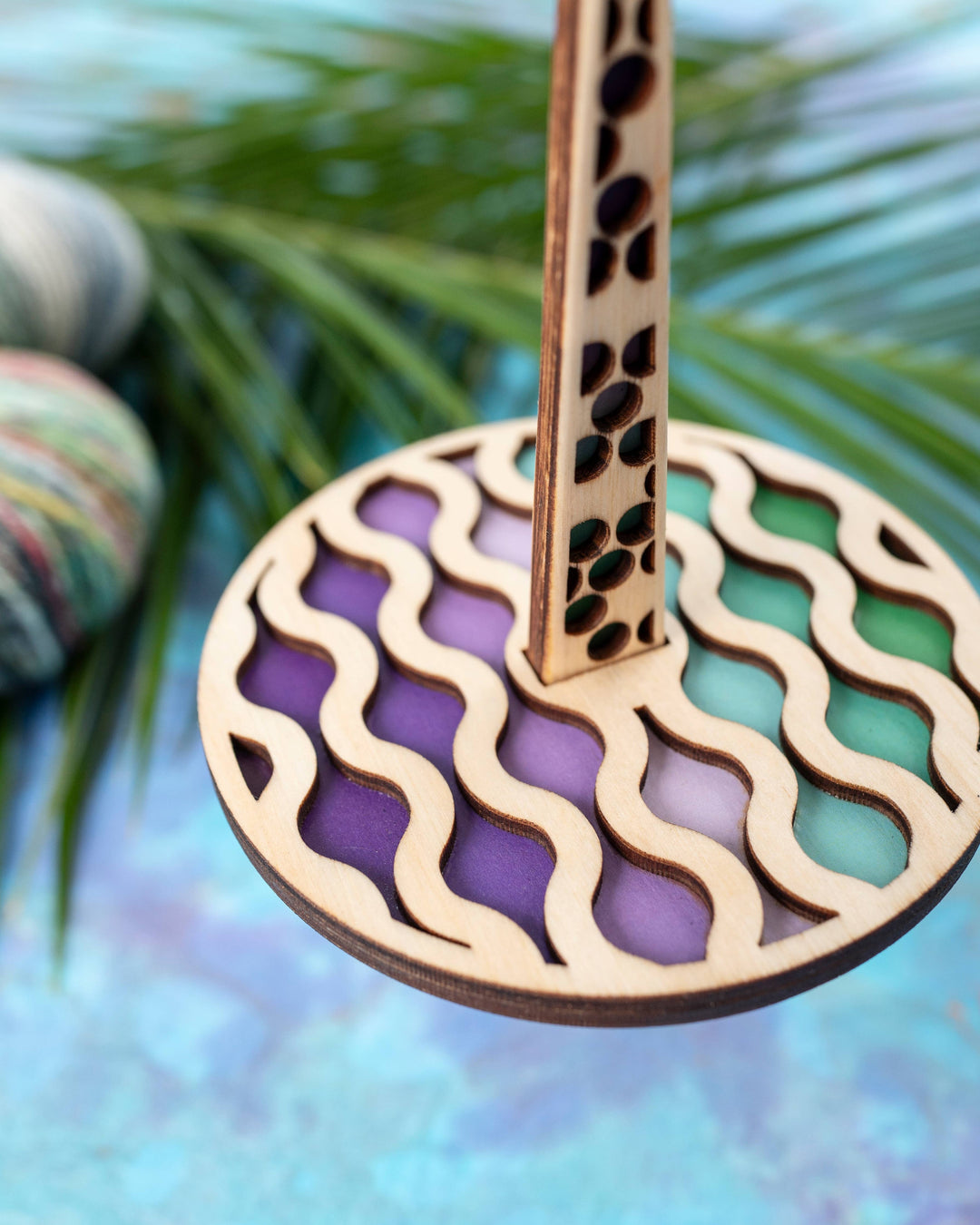 Lemonwood Wrist Yarn Holder