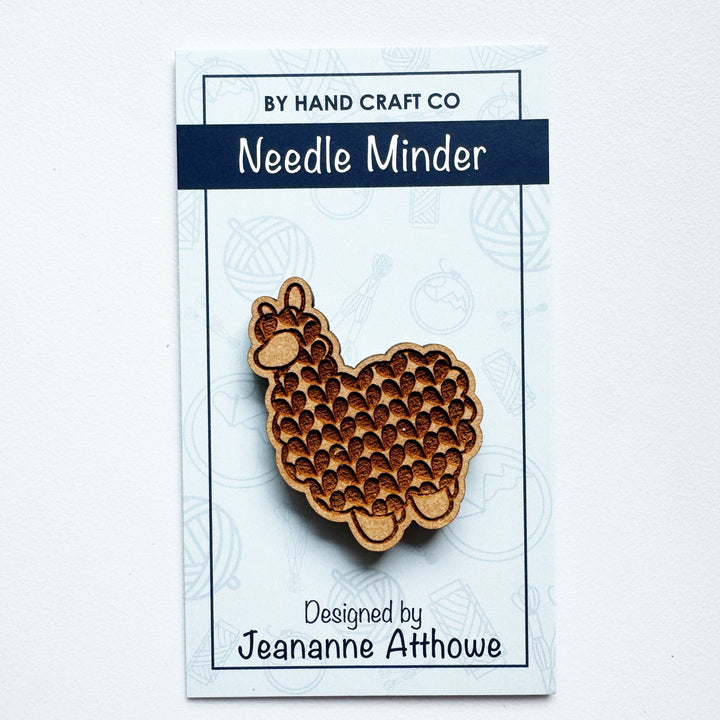 Alpaca - Wooden Magnetic Needle Minder
