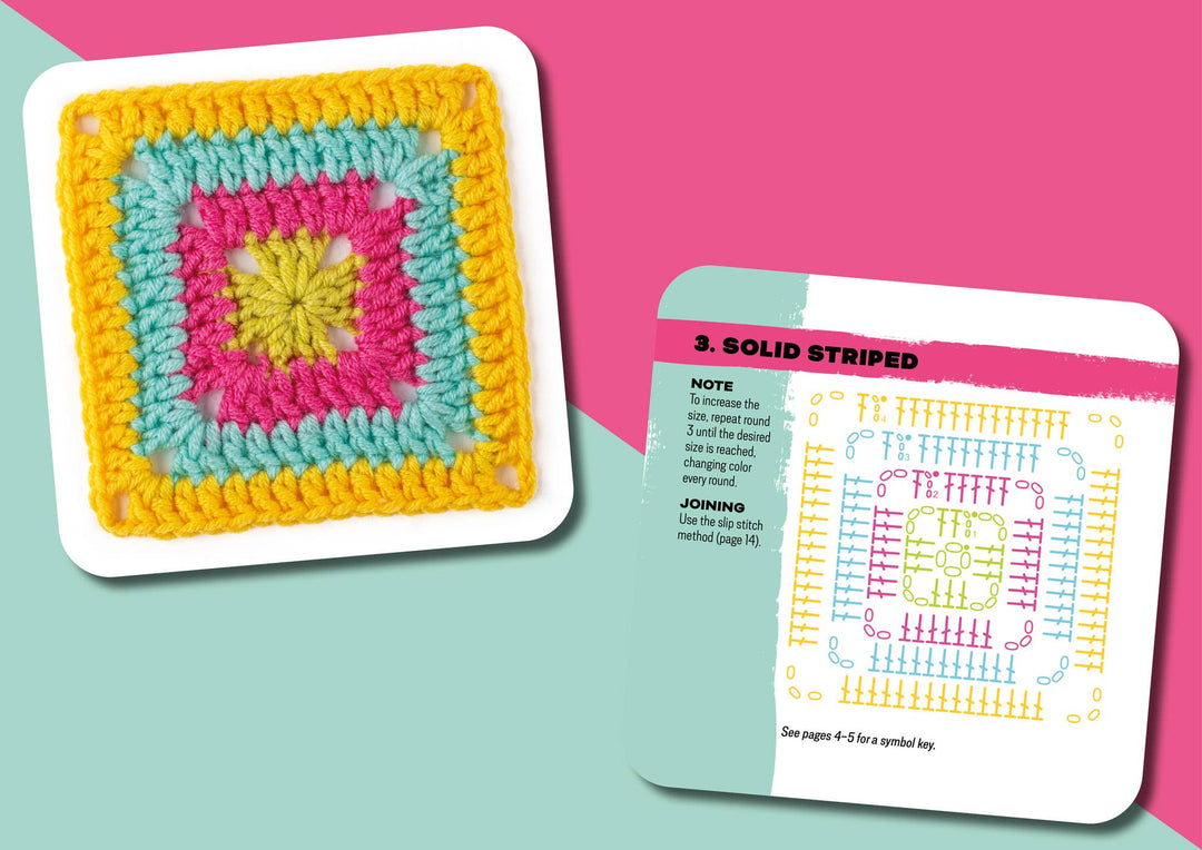 Granny Square Card Deck