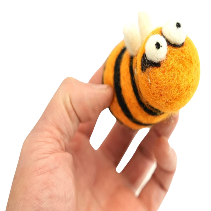 Needle Felting Bee and Ladybug Kit