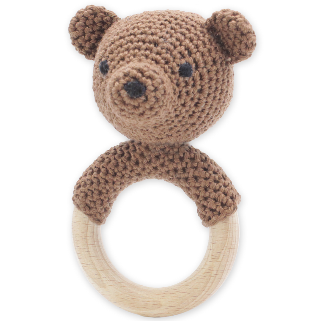 DIY Crochet Kit - Rattle Bear