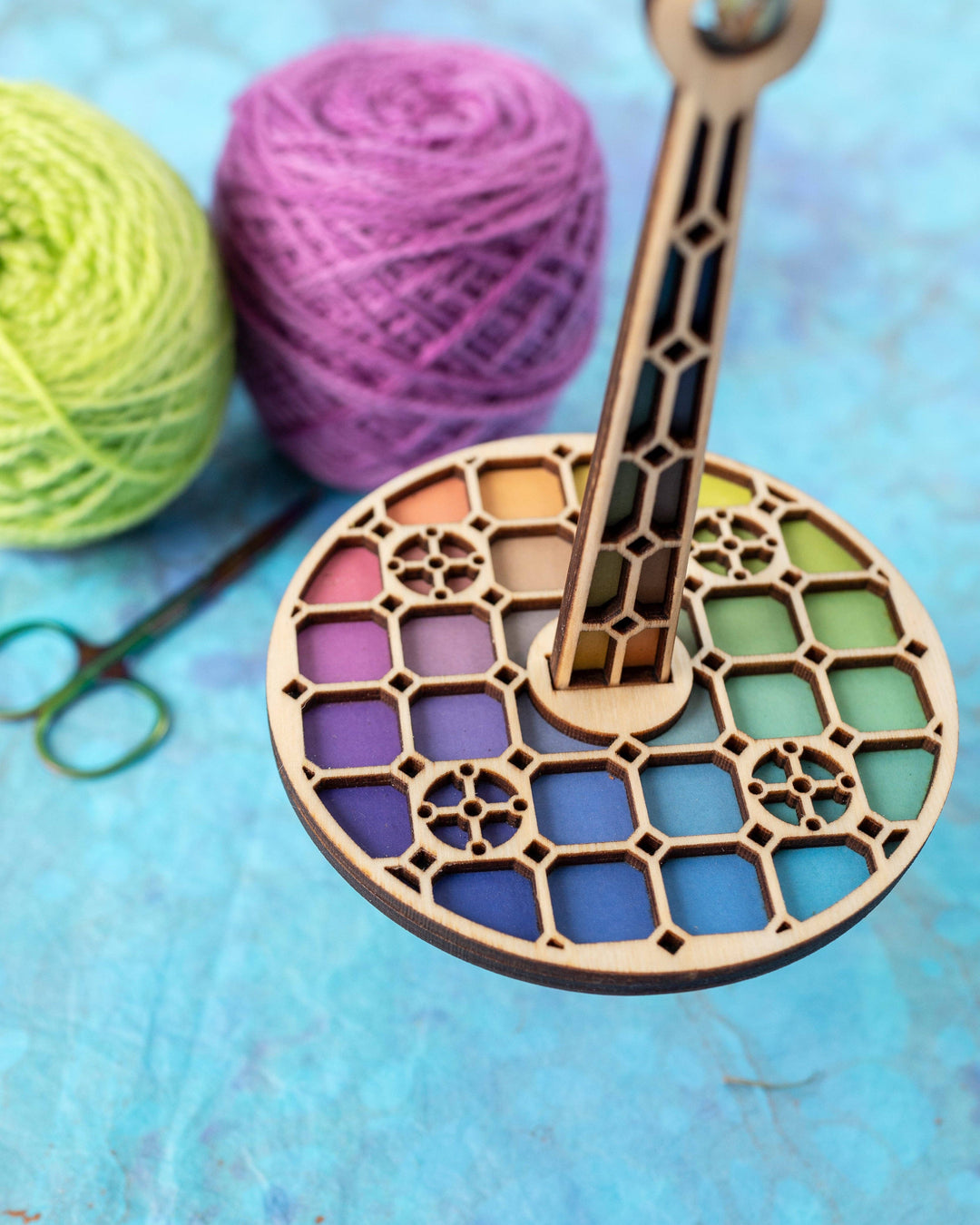 Lemonwood Wrist Yarn Holder