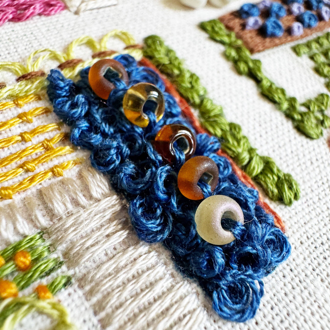 August in the Garden - Advanced Embroidery Kit