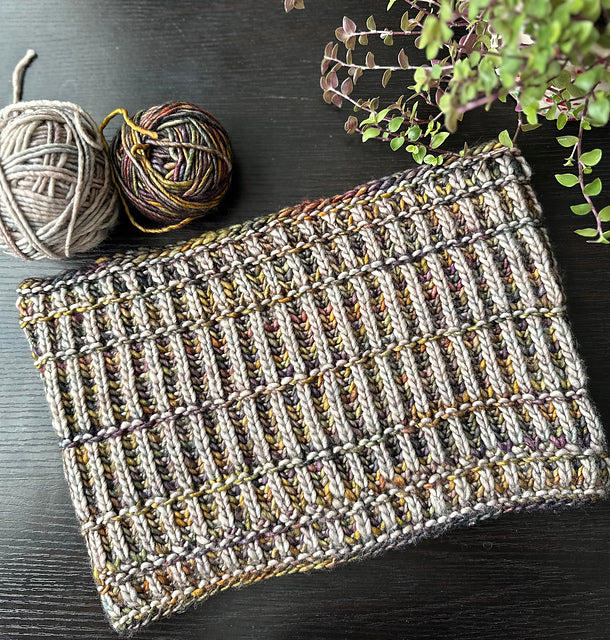 Intro to 2-Color Brioche (In the Round) | 2 Sessions, Friday Oct 10th and 24th | 10:00am - 12pm