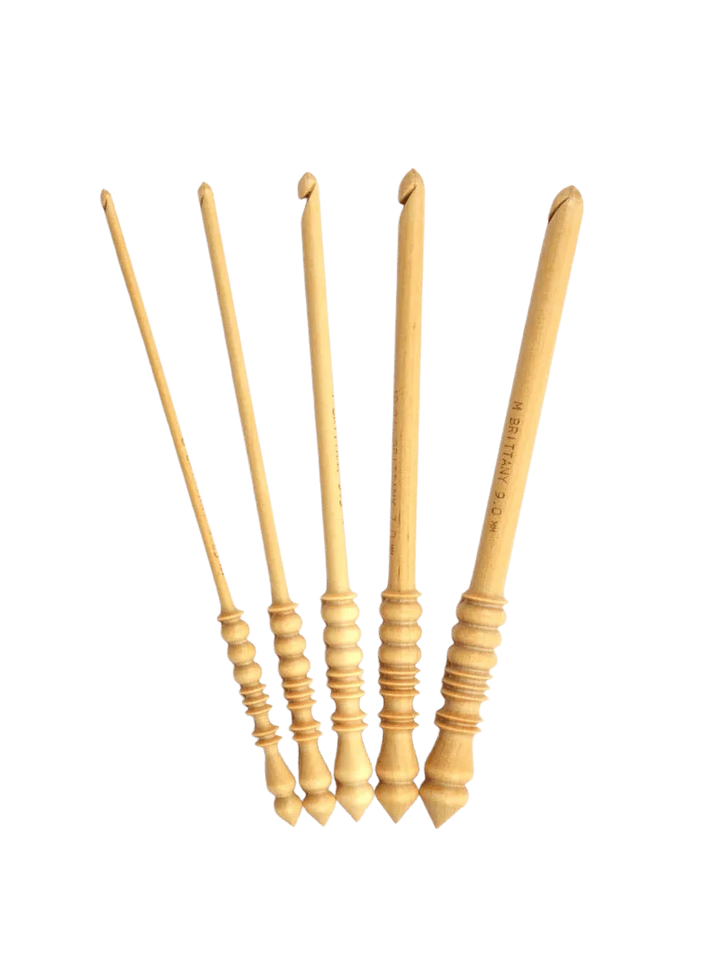 Brittany Wood Crochet Hooks