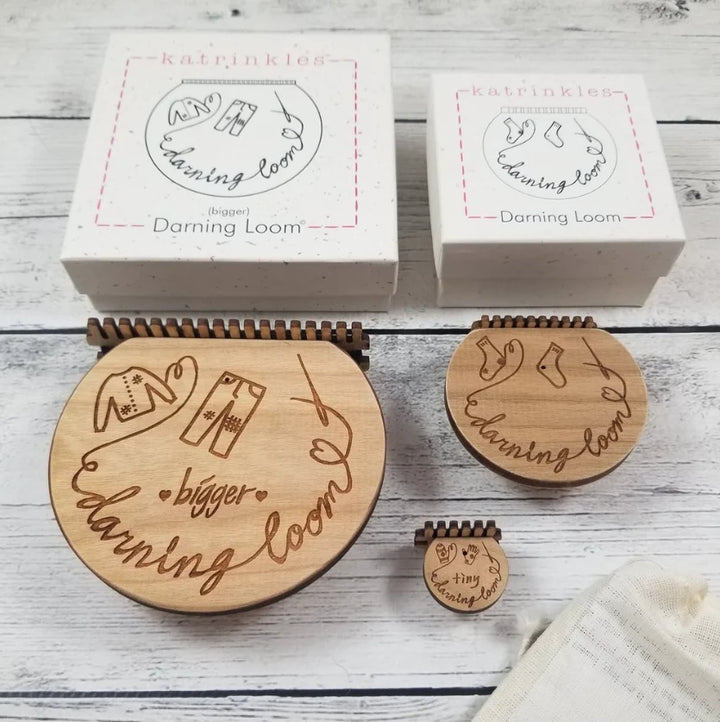 Katrinkles Wood Darning & Mending Loom Kit