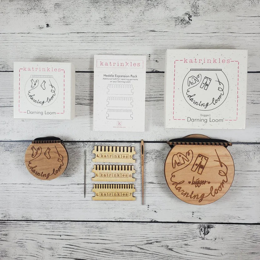Katrinkles Wood Darning & Mending Loom Kit