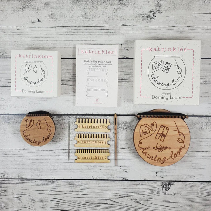 Katrinkles Wood Darning & Mending Loom Kit
