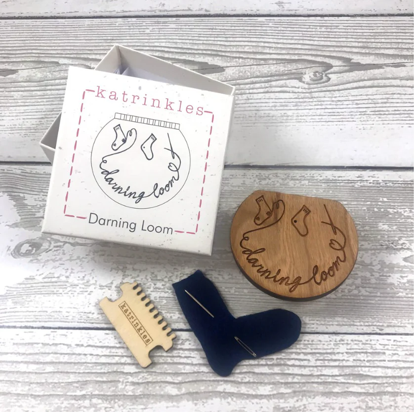 Katrinkles Wood Darning & Mending Loom Kit