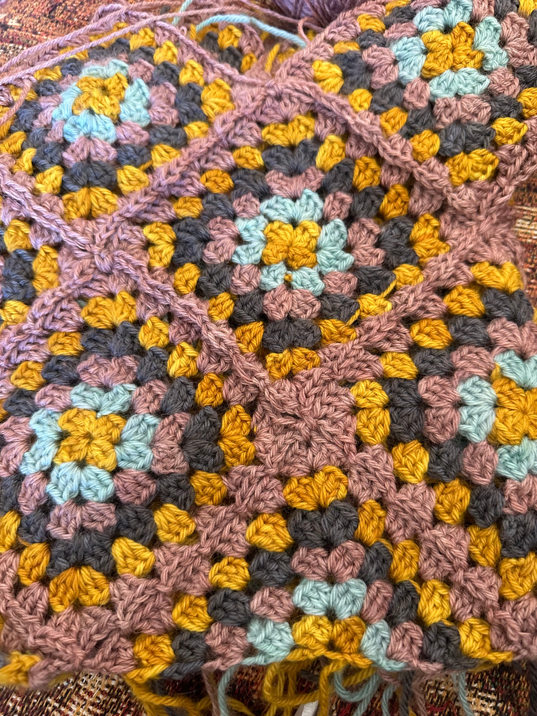 Crocheted Granny Squares Class
