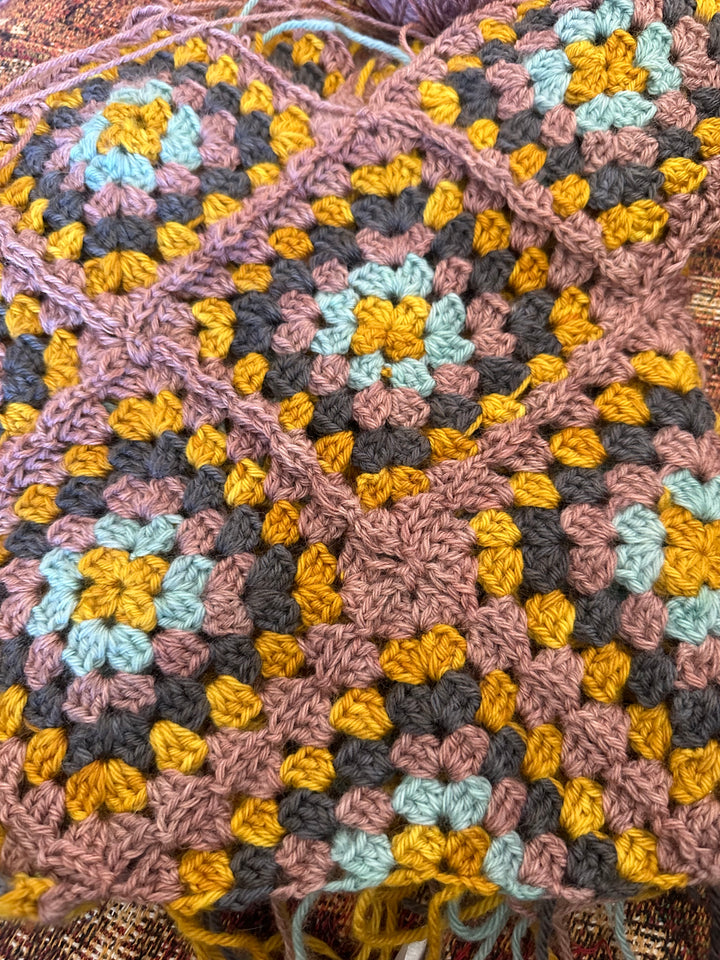 Crocheted Granny Squares Class