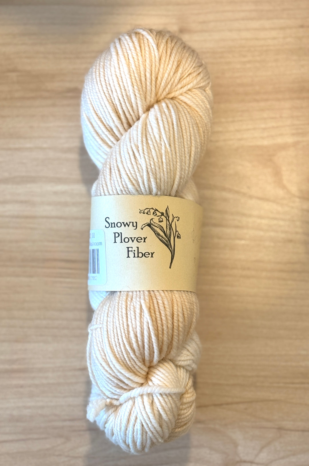 Snowy Plover Fiber 100% NSW Shaniko Worsted 3-Ply