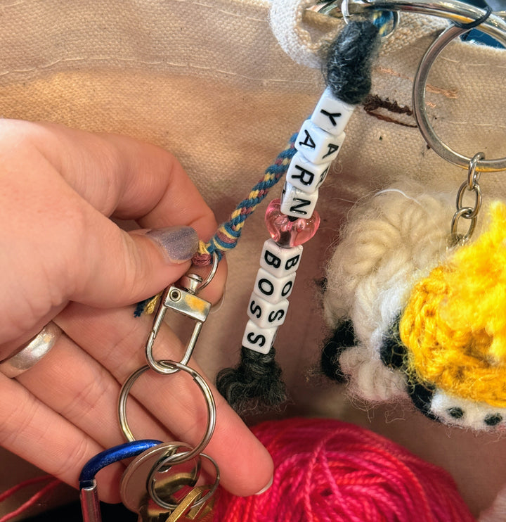 Trollen Wheel Friendship Bracelet and/or Tote Key Leash Workshop