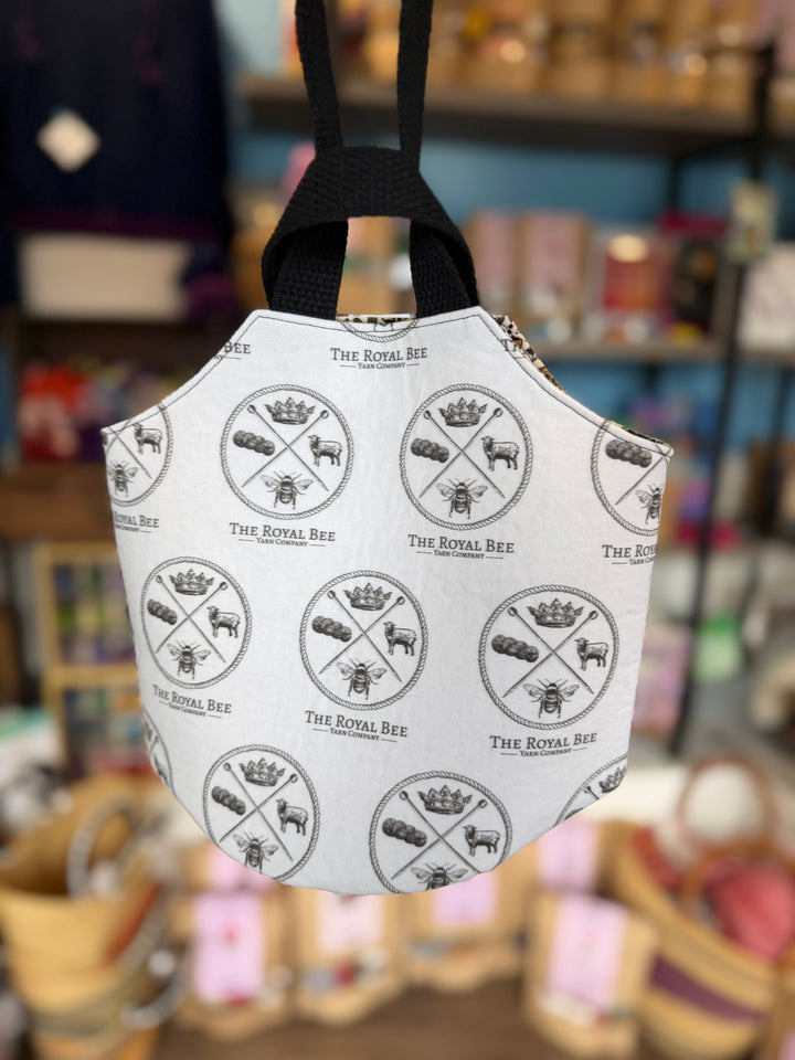 Small Bucket Bag - Legacy Royal Bee Yarn Company Fabric