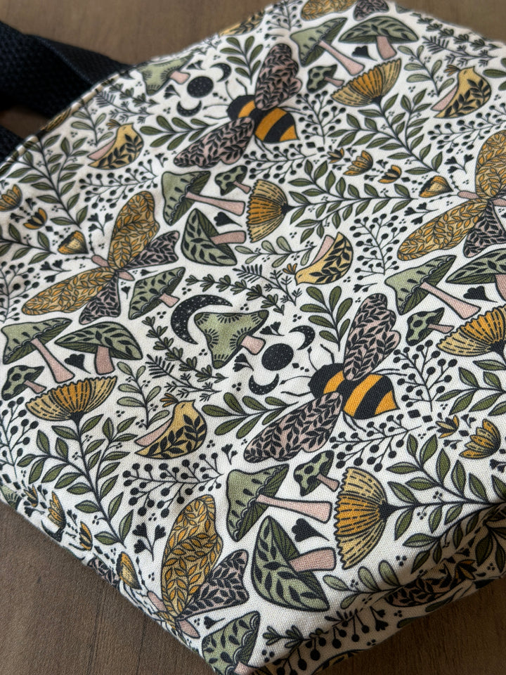 Small Bucket Bag - Legacy Royal Bee Yarn Company Fabric