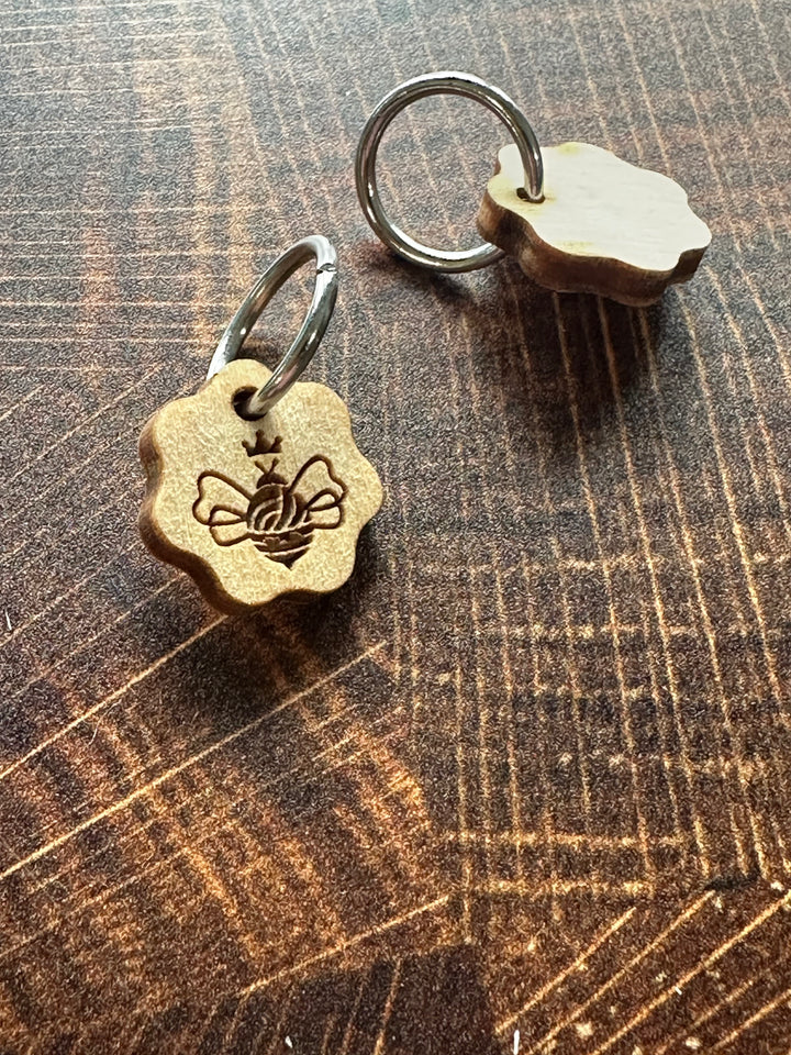 Royal Bee Yarn Branded Stitch Markers