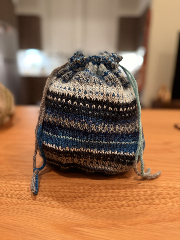Purl Pouch Intermediate Knitting Class