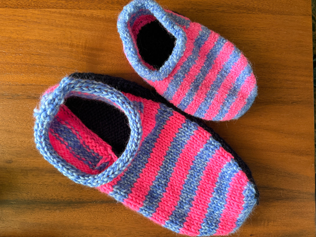 Knit &amp; Felt the Sailor Slippers