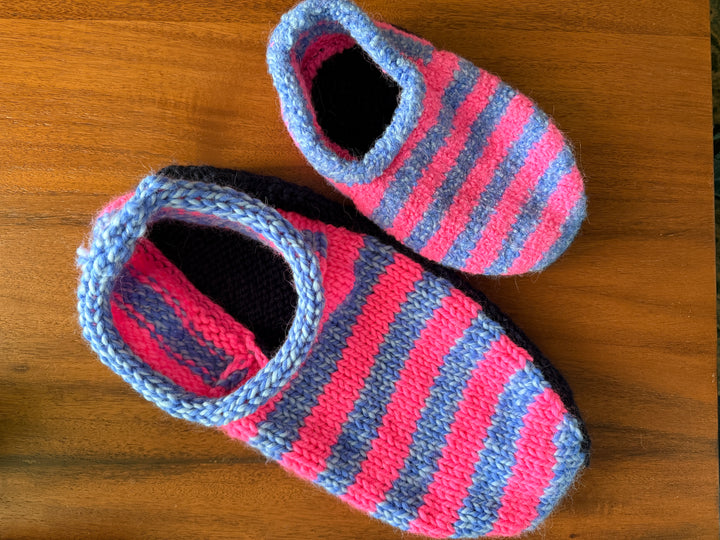 Knit &amp; Felt the Sailor Slippers