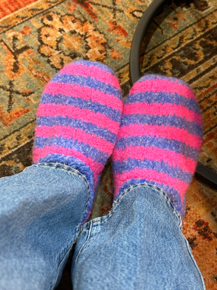 Knit &amp; Felt the Sailor Slippers