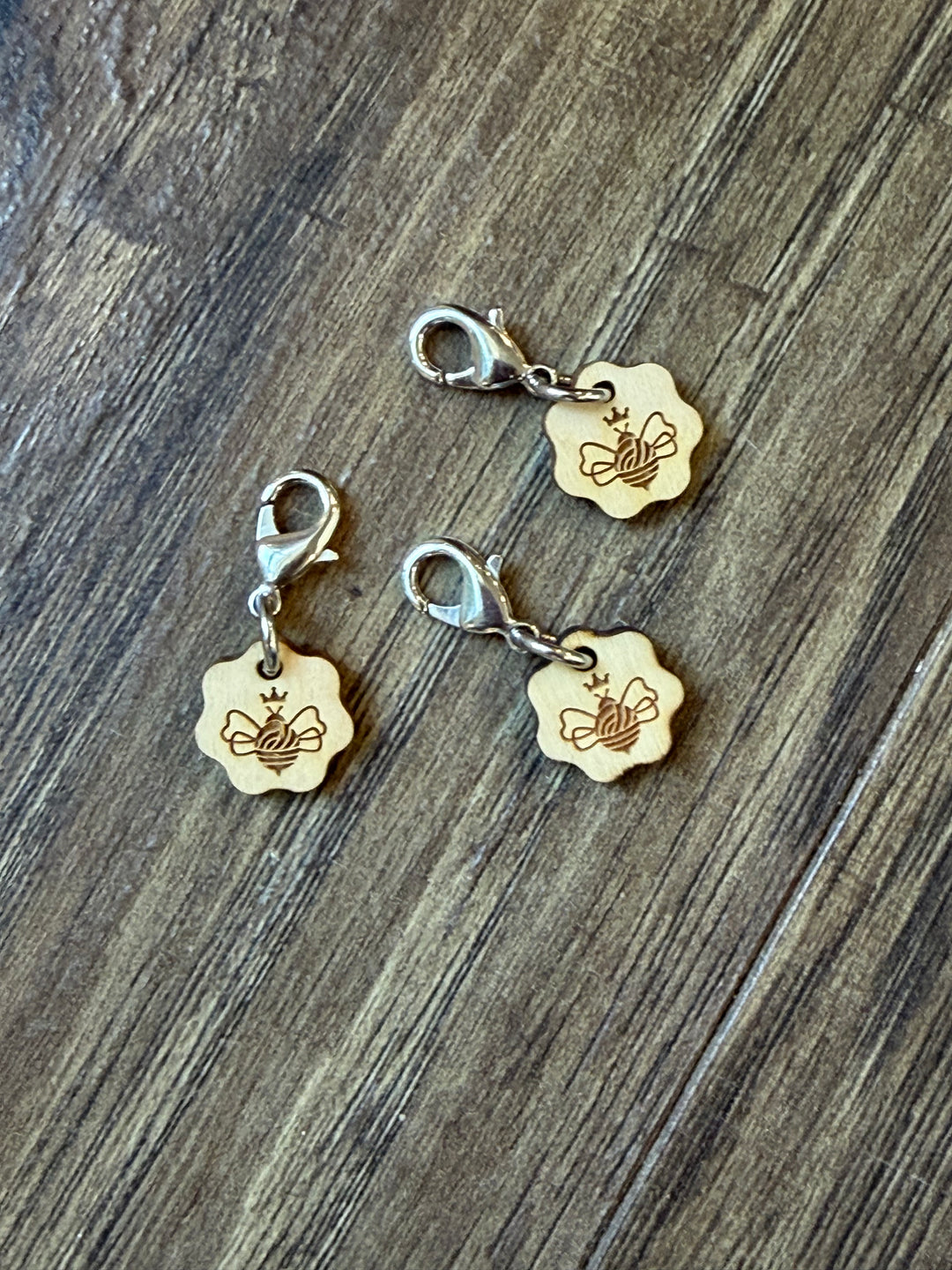 Royal Bee Yarn Branded Stitch Markers