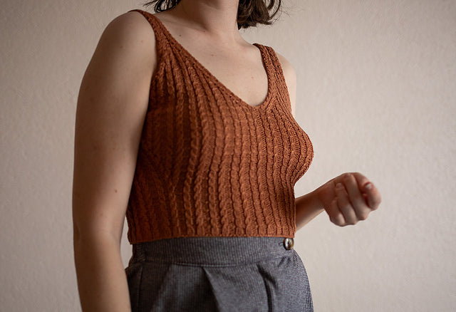Summer Cabled Tank Class | 3 Sessions Over 5 Weeks