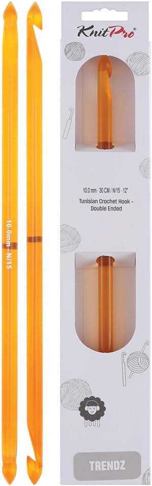 KnitPro Trendz 12" Tunisian Crochet Hook