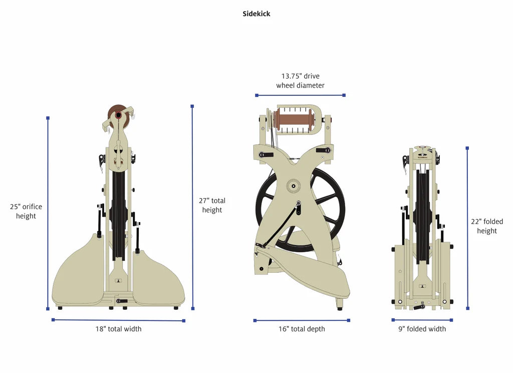 Schacht Sidekick Spinning Wheel (In Store Only)