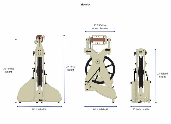 Schacht Sidekick Spinning Wheel (In Store Only)
