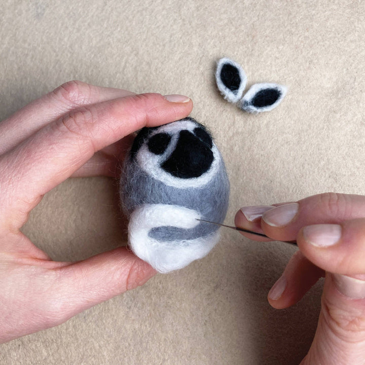 Needle Felting Kit - Mini Pets 2 - Make THREE felt animals.