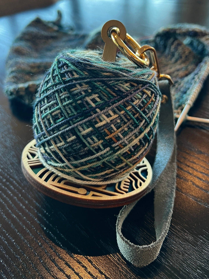 Lemonwood Wrist Yarn Holder