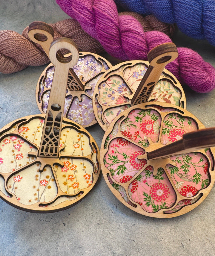 Lemonwood Wrist Yarn Holder
