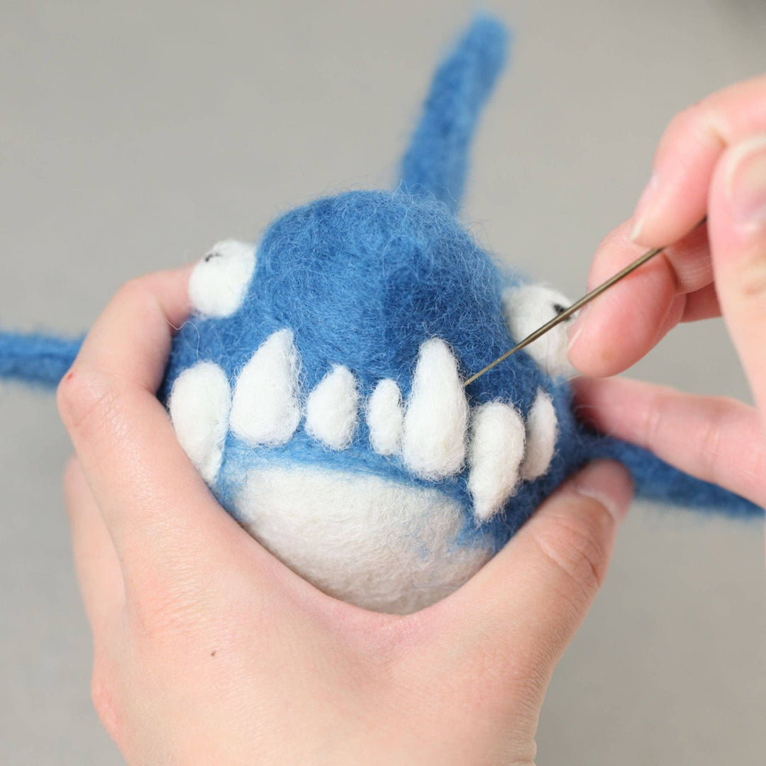 Needle Felting Shark Kit