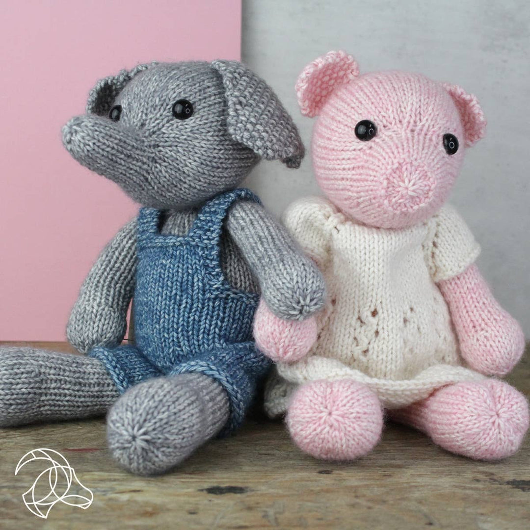 Freek Elephant - DIY Knitting Kit