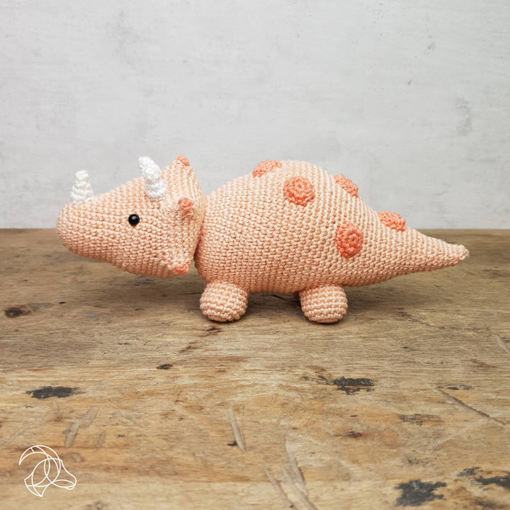 Triceratops - DIY Crochet Kit