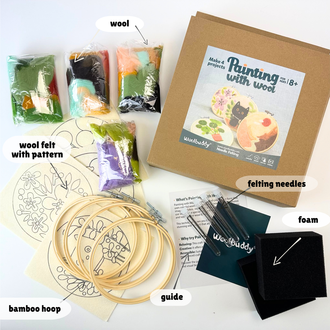 Wool Painting Combo Kit