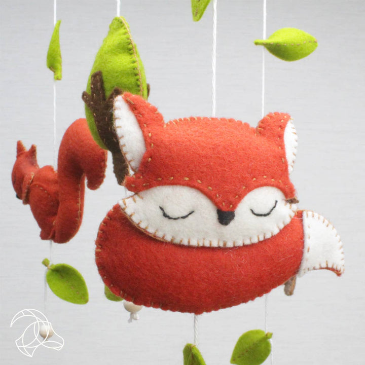DIY Felt Kit - Forest Animals Mobile