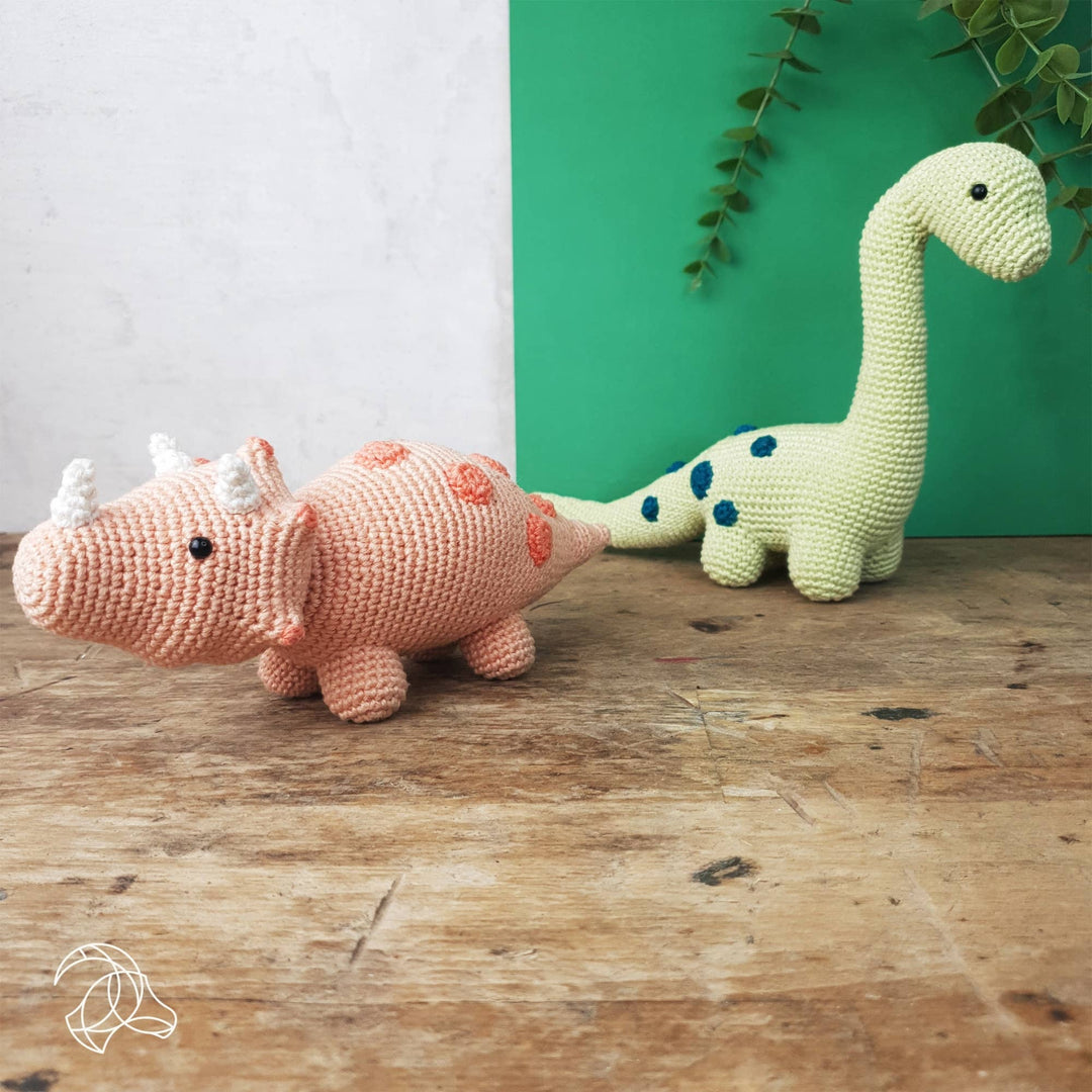 Triceratops - DIY Crochet Kit