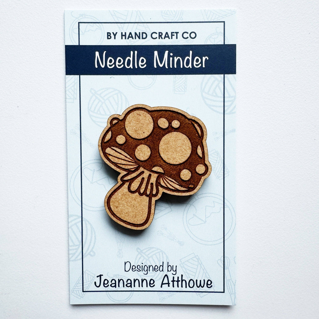 Mushroom - Wooden Magnetic Needle Minder