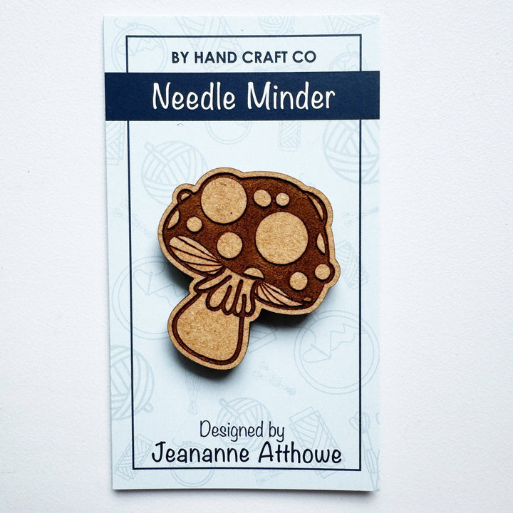 Mushroom - Wooden Magnetic Needle Minder