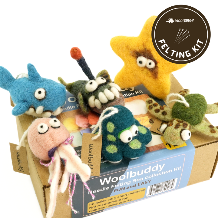Needle Felting Sea Collection Kit