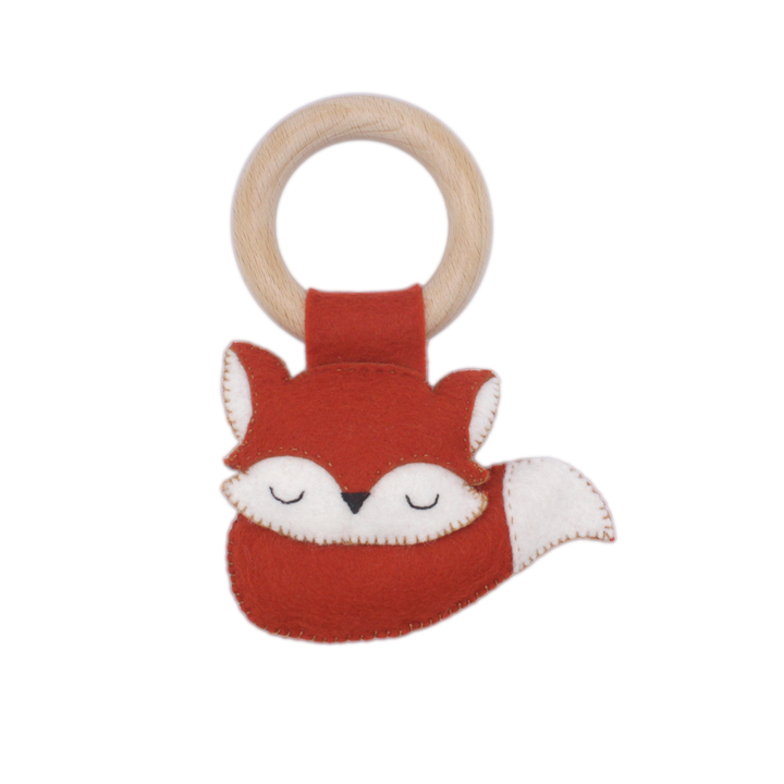 DIY Felt Kit - Woodland Animals Rattle