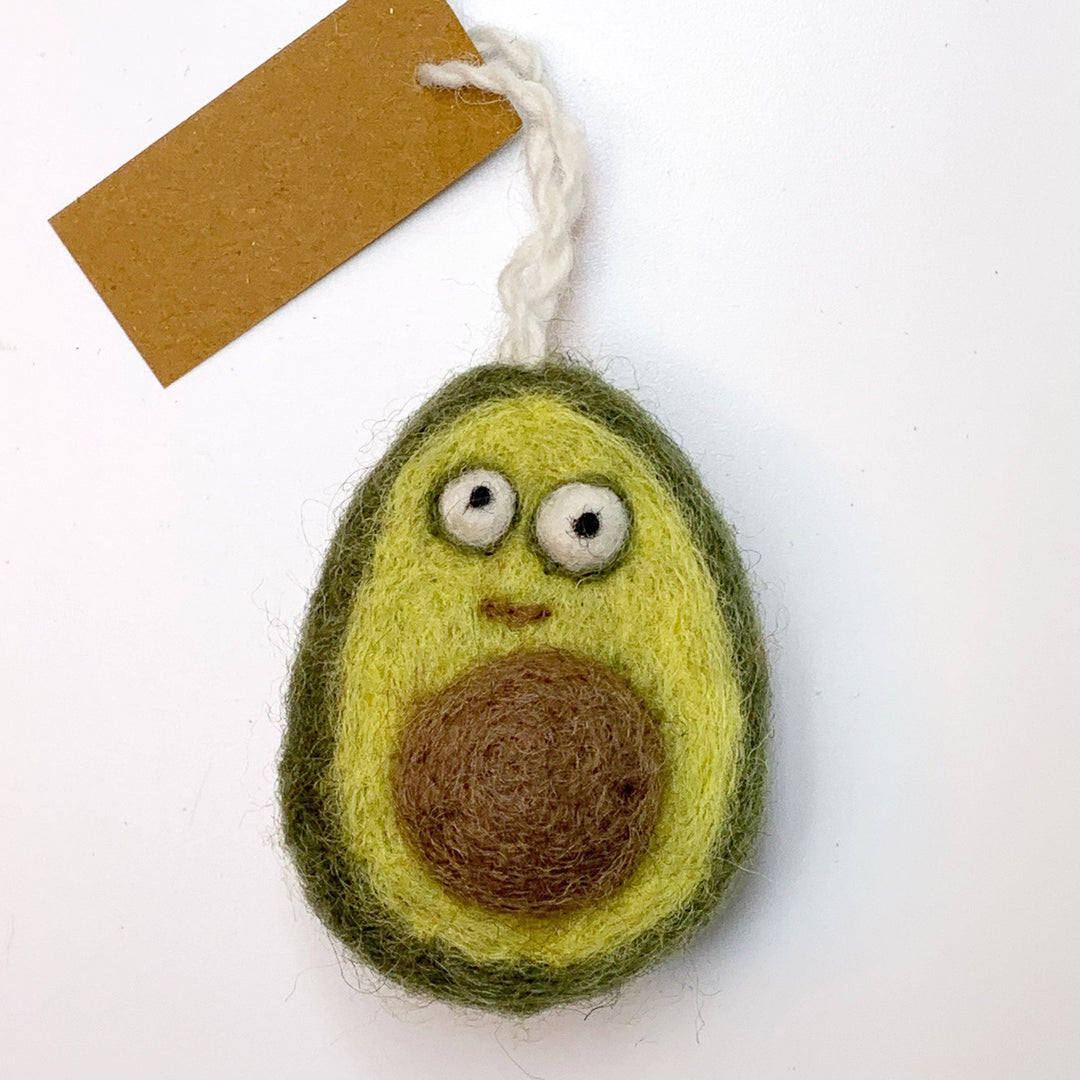 Avocado ornament (premade)