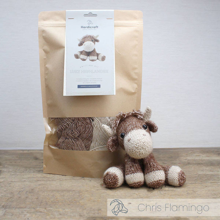 Luke Highlander - DIY Knitting Kit