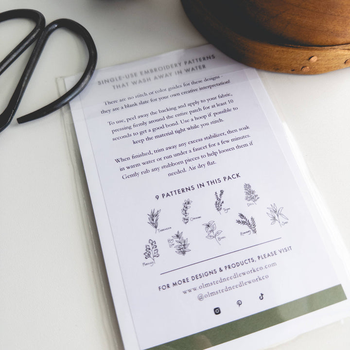 Stick and Stitch Embroidery Patterns