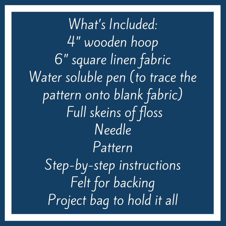 The Fungis Mushroom Embroidery Kit for Beginners