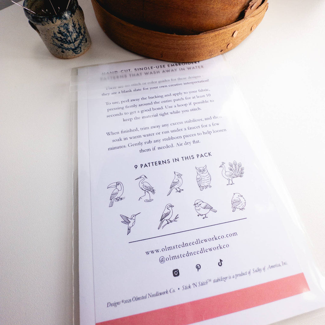 Stick and Stitch Embroidery Patterns