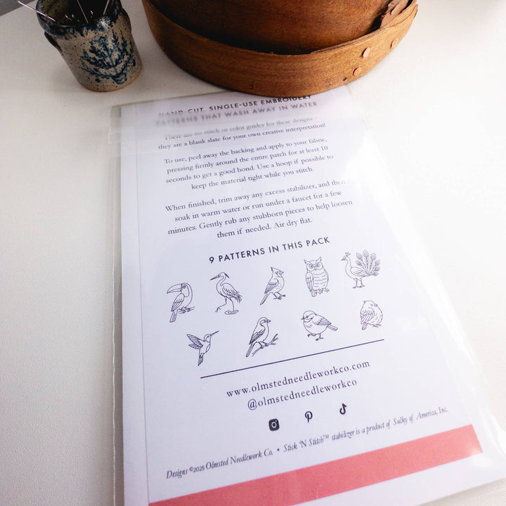 Stick and Stitch Embroidery Patterns